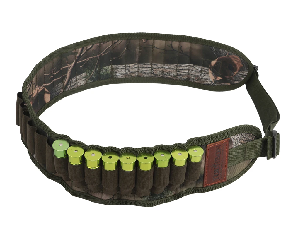 

Nylon camo belt 12ga shell holder ammo belt