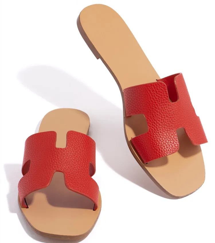 sandals with h shape