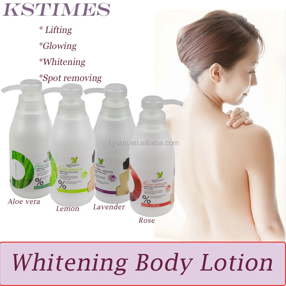 

Free Shipping Kstimes rose extra herbal ingredients lightening lotions indian black skin whitening body lotion