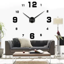 Fashion 3D 2015 new sale wall font b clock b font font b clocks b font