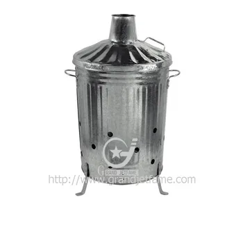 Maison 75l En Acier Galvanise Incinerateur De Dechets De Jardin Buy Incinerateur A La Maison Incinerateur De Dechets De Jardin Incinerateur De Dechets Galvanise Product On Alibaba Com