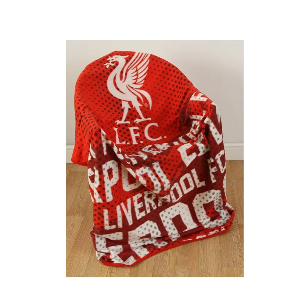 Liverpool FC Impact Fleece Blanket / Throw- Latest Impact Design