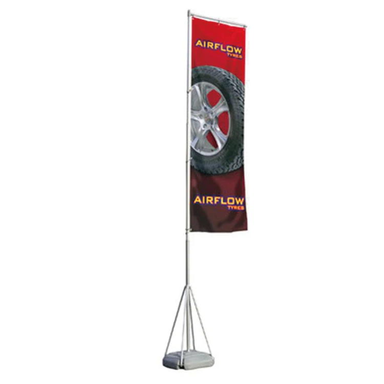 Cheap Price 3m 5m Water Flooding Flagpole Banner Flag Display