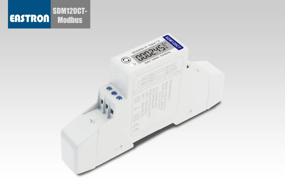 Eastron Sdm120ct-modbus Single Phase Meter Rs485 Modbus,Ct Approved ...