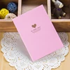 Hot Sale Available Mini Simple Wire Bookbinding Emboss Softcover Kids Notebook
