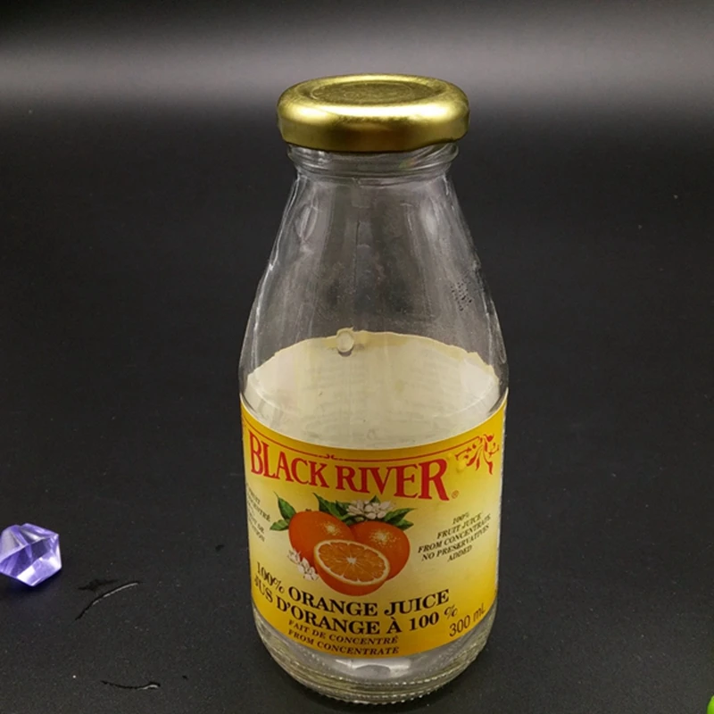 Practical Glass Juice Bottle Large Capacity Glass Juice Bottle 500ml