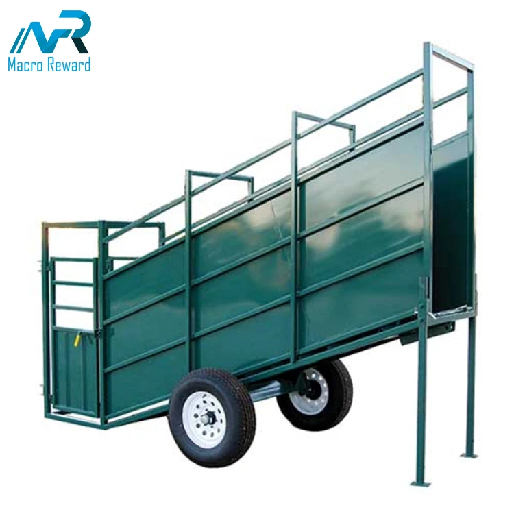 2018 Hot Dipped Galvanized Cattle Loading Ramp/animals Loading Ramps Buy Cattle Loading Ramp