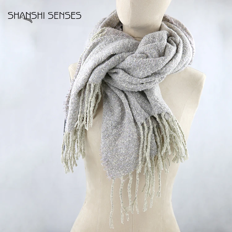 100 Polyester Scarves Shawls Women Woven Scarf Winter Buy Cheap