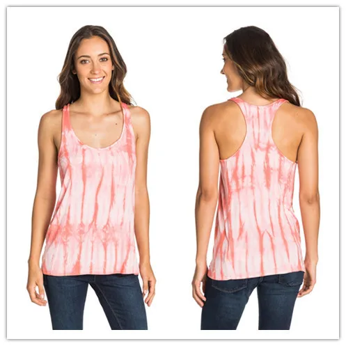 Tie dye workout top Clearance
