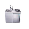 Mini Kitchen Cabinet Stove Refrigerator Combo