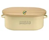 Oval Vintage Kitchen Metal Bread Box