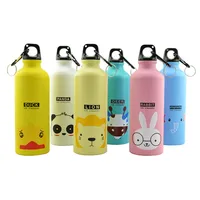

Customized Printed Animals 500ml Aluminum Double Wall Lion Duck Panda Insulated Sport Travel Tumbler Kettle Water Bottle