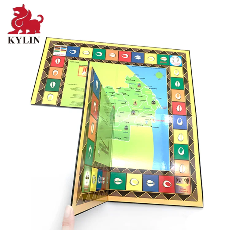 Manufacture Custom Family Fun Tabletop Board Games Playing Educational