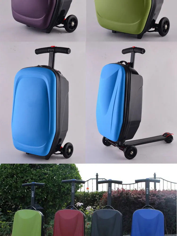 Factory Direct Sale Durable Cute Rideable Toys Car Abs Scooter Luggage