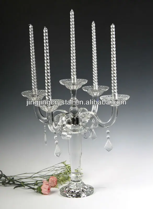 Cheap Crystal Candle Candle Holder For Wedding Centerpieces Buy