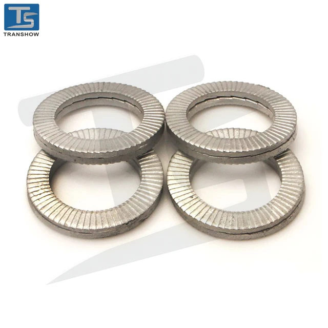 Din 25201 Dualstacked Selflocking Washer,Wedge Lock Washer,M36 Ready