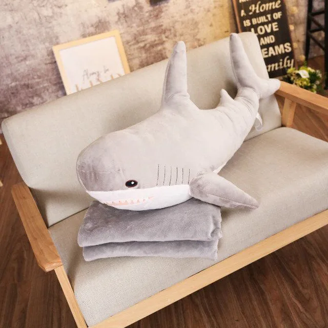 
Hot Sale OEM Great White Shark Plush Baby Gift Latest kids toys 2019 cool sea animal toys soft shark plush toys 