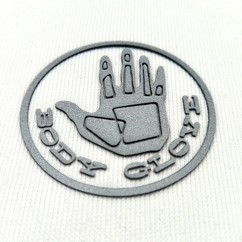 Custom Heat Press 3d Patches Silicone Heat Transfer Patch For Children