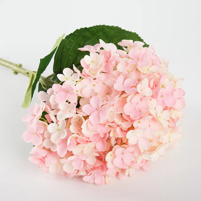 Wholesale High Quality Big Silk Hydrangea Flower For Home Decoration