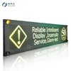 outdoor P16 Variable Message Sign board with solar camera