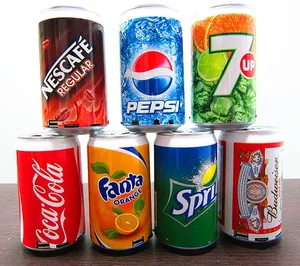 Compact USB Tin Can Shaped Mini Speaker