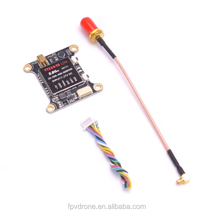 Source VTX5848 LITE 48CH 5.8G 25/100/200/400/600mW Switchable Module OSD Control For FPV RC Drone on