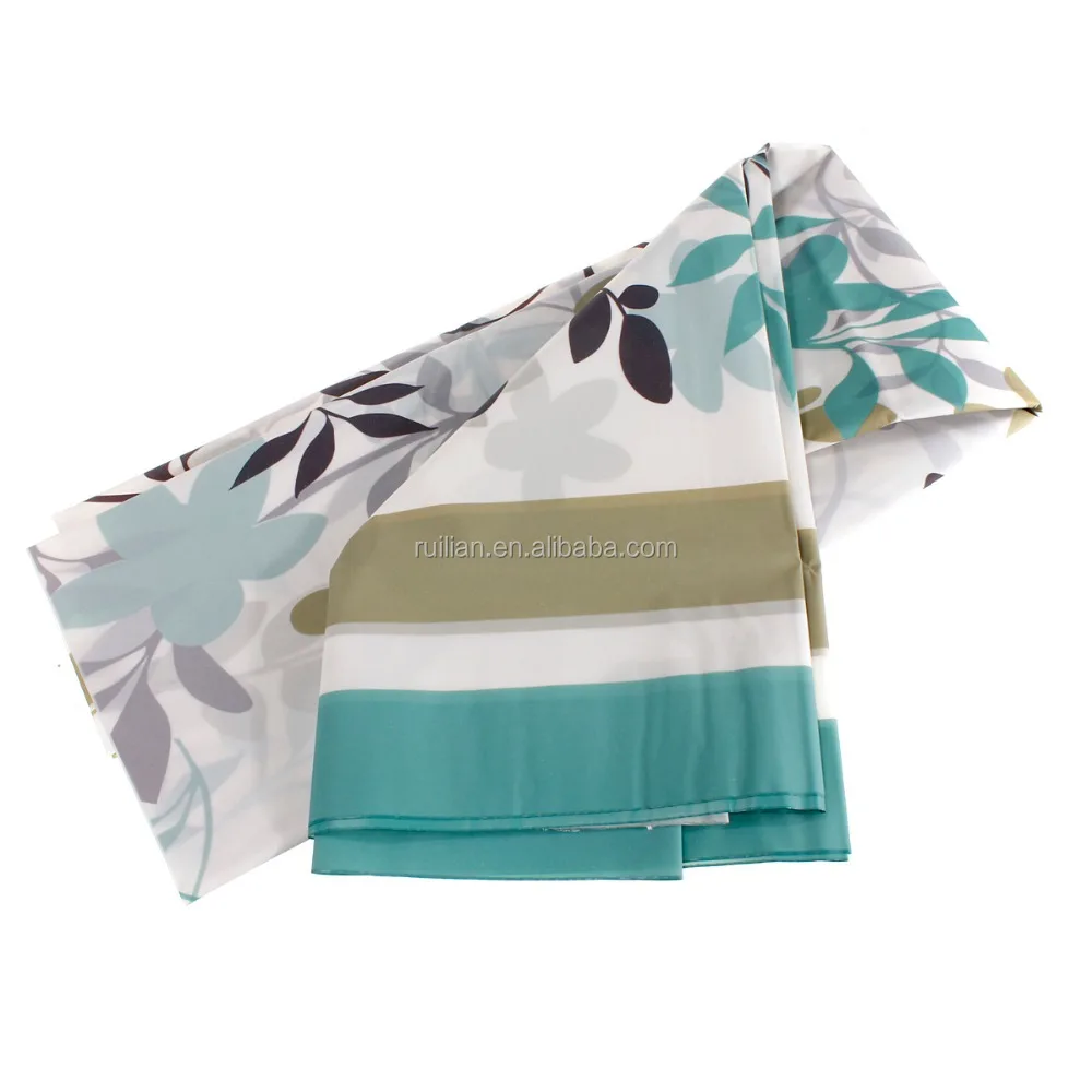 
100% Peva waterproof thick shower curtain liner for bath 