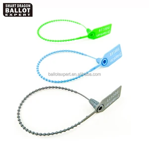 Plastic Security Container Seal Pull Tight Plastic Luggage Seal Plastic Padlock Seal