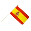China Factory Supply 20*30cm UAE Hand Held Flag With Plastic Pole Or Wooden Pole Hand Wave Flag