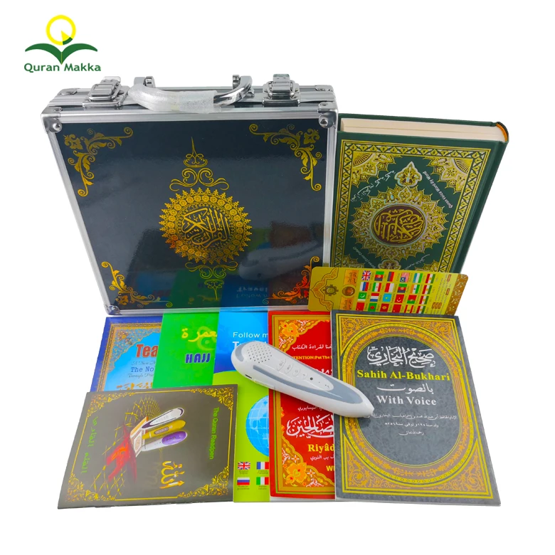 
Factory OEM The Holy Digital Quran Read Pen Coran Talking Reading Gift Koran Reader With Arabic English For Adults Kids Learning 