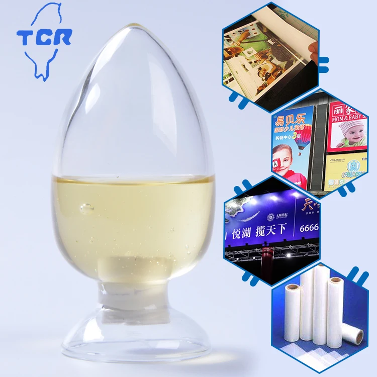 Solventbased Psa Acrylic Glue For Pvc Film / Advertising Film /photo/book Cover Glue Solvent