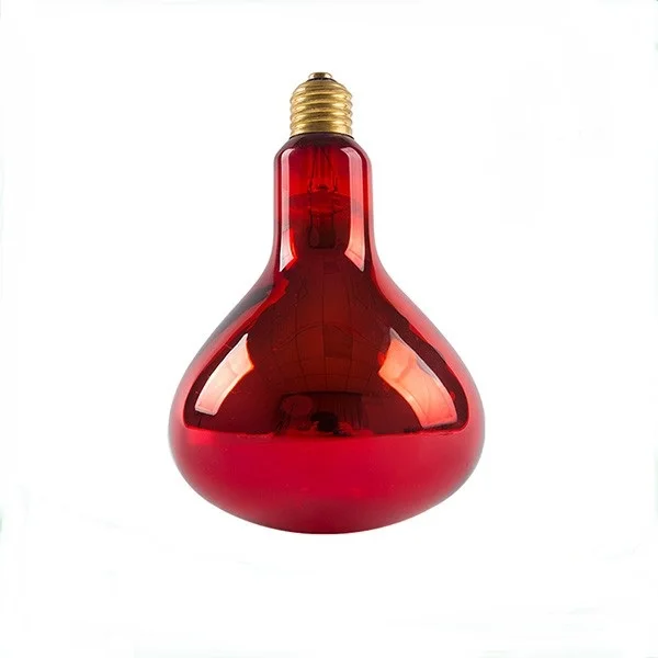 Infrared Lamp Physical Therapy Heating Light Bulb 100W ES Red Lamp E27 Base For Healthcare And Bodycare