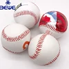 Good price new cheap low price custom logo OEM PVC leather promotional team logo baseball with low price