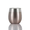 Free Samples Wholesale Outdoor Sports Leak Proof Recycled Stainless Steel Wine Glass