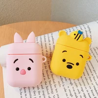 

2019 New Hot Cartoon Cute Design Suitcase Anti-lost Custom Cover for Airpods Case