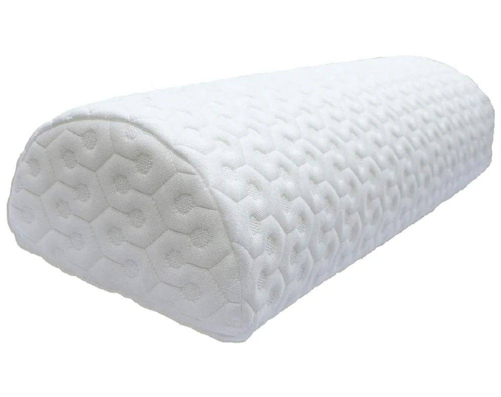 Half Moon Bolster Pillow Wedge For Side Sleepers Leg Elevation