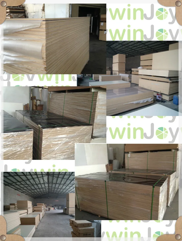 1220X2440/1220X2800mm Shenzhen factory High Gloss UV Coated MDF Board
