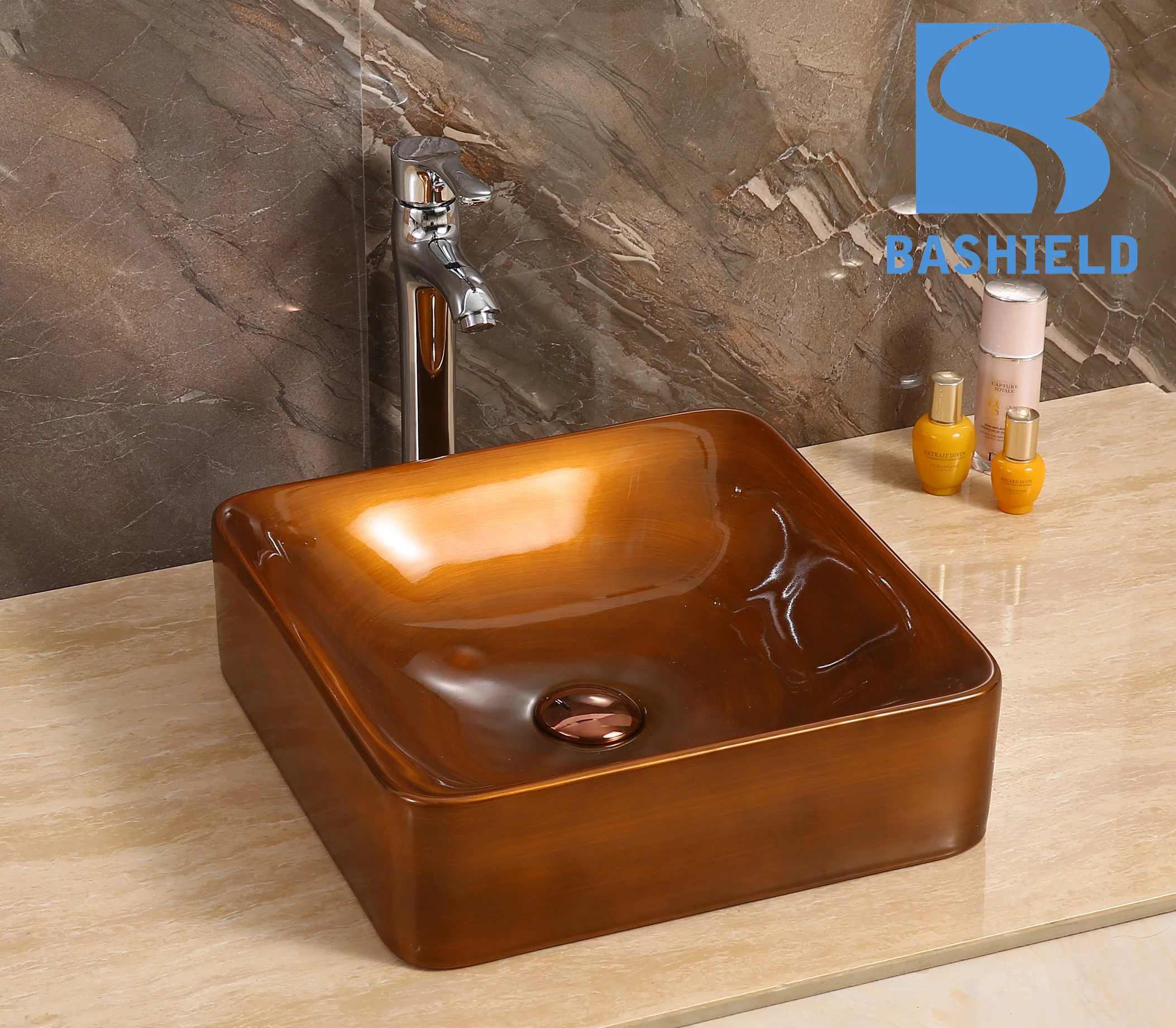 cheap price  metal glaze  design bathroom ceramic wash basin  art wash basin