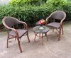 new style garden set bamboo chair set alum frame