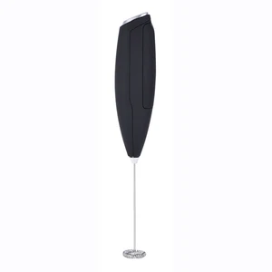 Image of Stainless Steel Handheld Milk Frother Whisk Battery Operated Drink Mixer