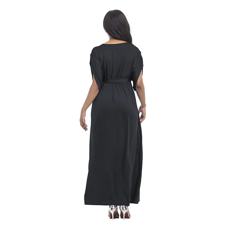 
FP3004 2019 Wholesale Elegant Clothing Women Maxi Plus Size Bodycon African Long Maxi Dress 