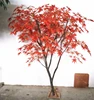 Real touch chinese artificial orange maple trees for outdoor decoration