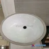 undermount ceramic sinks basin, oval porcelain bathroom sinks with overflow and clamp assembly ,bathroom sink 16"x13"