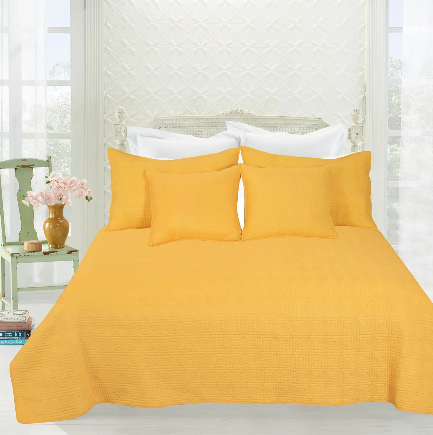 Cheap Yellow Bedspread King, find Yellow Bedspread King deals on line at