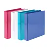 Quality custom vinyl 1.5 inch 3 ring folders binder with d slant rings