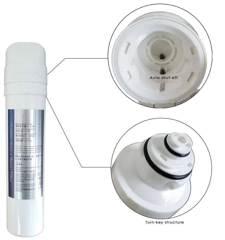 Trunkey Filter Quick Replacement Household China Water Filter Purifier