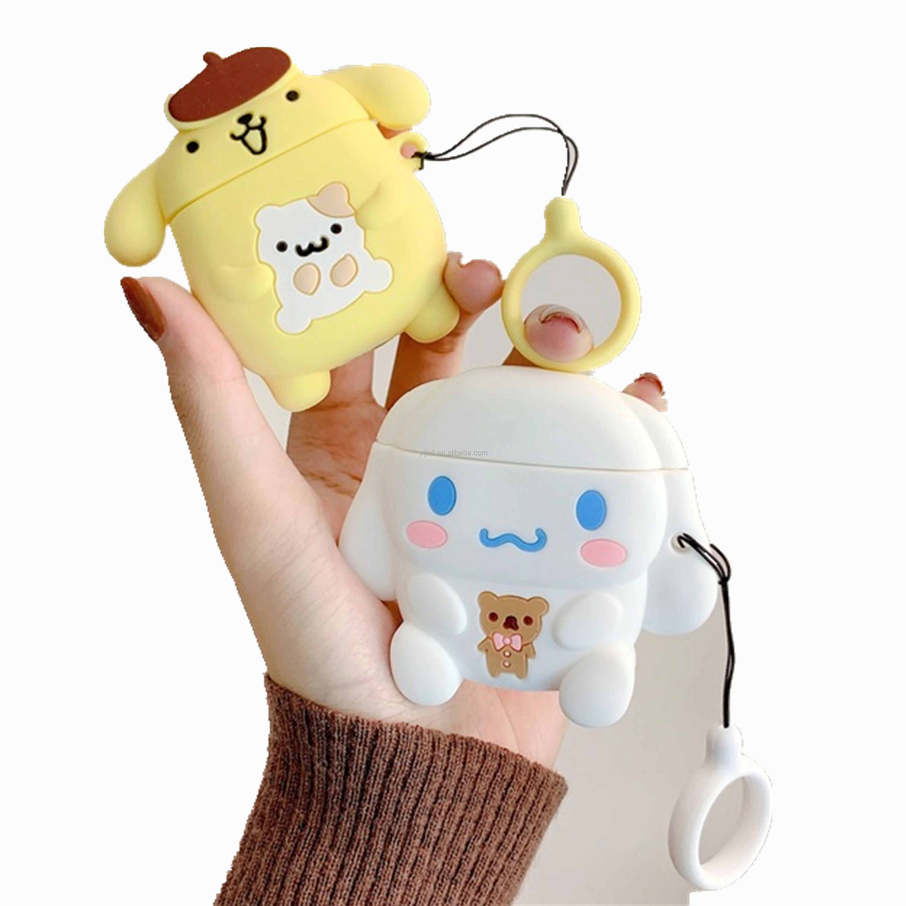 

Amazon Hot Sale Japan Korea Pudding Dog Cartoon Case For Apple Airpods, N/a