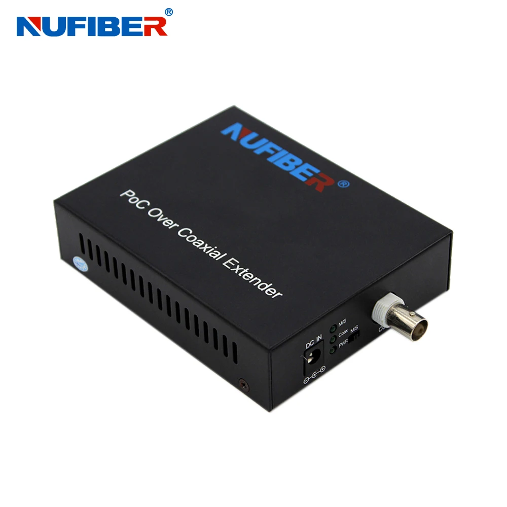 Over Coax Cable To Utp Power Over Bnc Ip Camera Converter Rj45