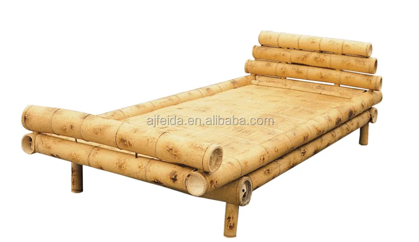 
natural bamboo bed 
