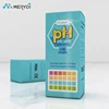 Universal pH Indicator Strips for water quality, Range 0-14, Pack of 100, color chart has 4 different color blocks
